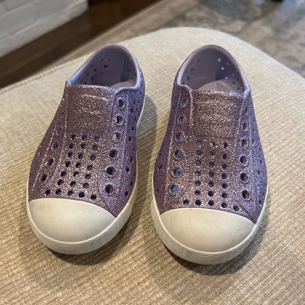 Sparkly purple natives - toddler size 6